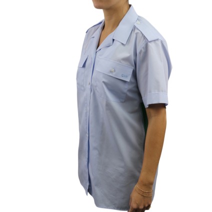 Camisa fem de Servi�o com meia manga