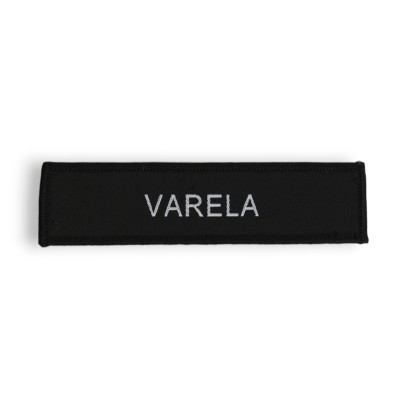Ind. ident. individual em velcro 10,0x2,5 cm