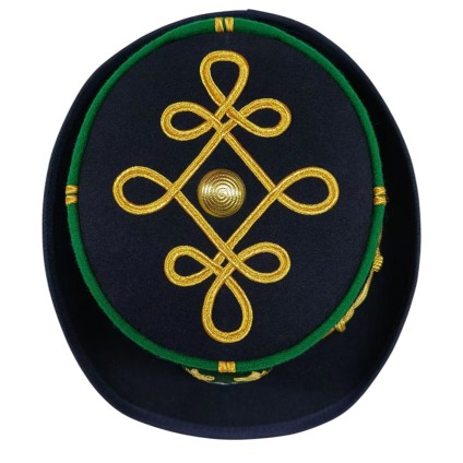 Barrete fem de Grande Uniforme Sargento-ajudante a Sargento-mor