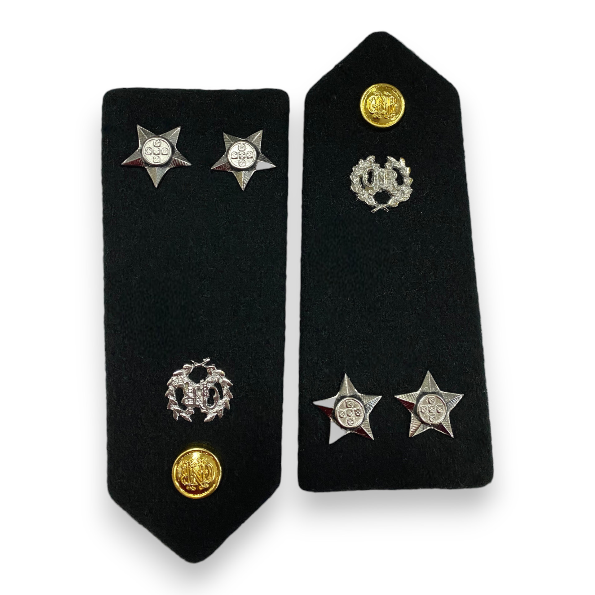 Platinas para Major-general